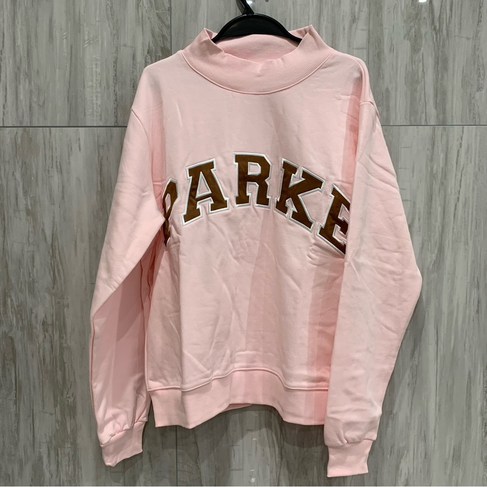 Parke Pink Cowl-Neck Sweatshirt - Picture 1 of 6